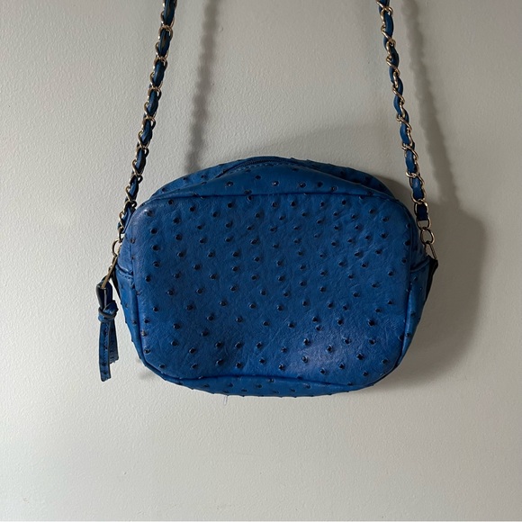 SmartSet Cobalt Blue Small Cross Body Purse - Picture 8 of 10